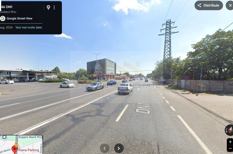 Otopeni, langa aeroport teren 2.500 mp, ideal rent-a-car / parc auto